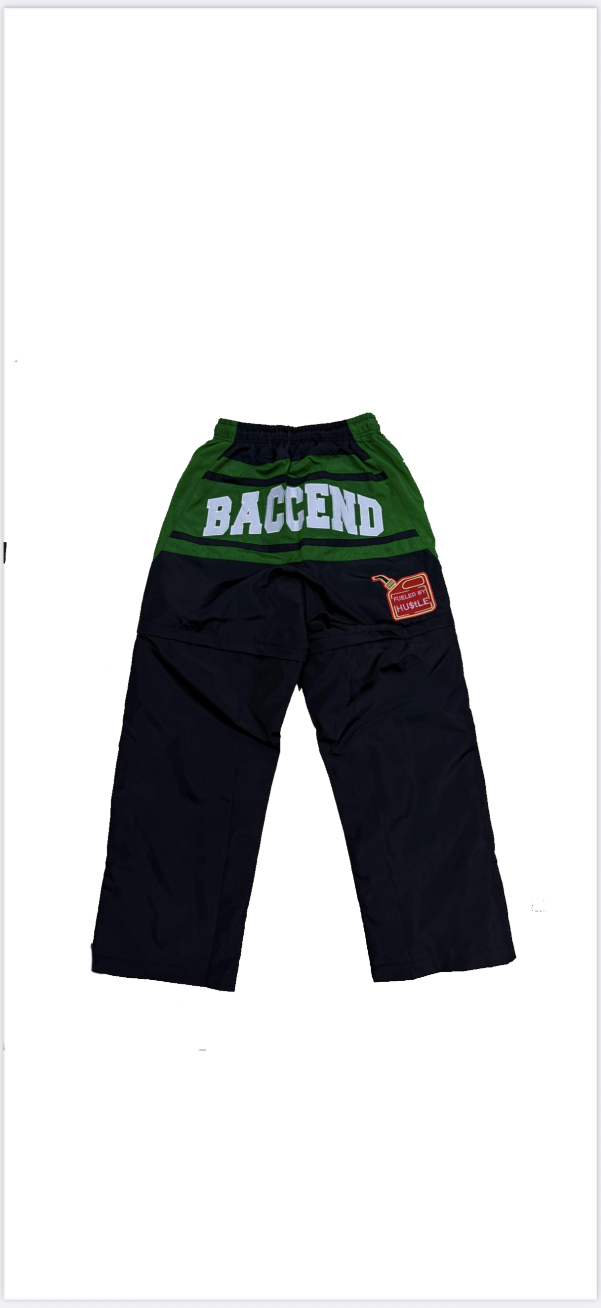 GREEN TEXAS TEA WINDBREAKER PANTS