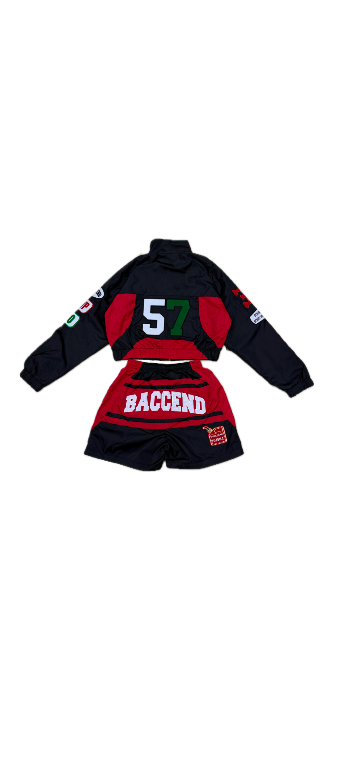 women's Texas tea windbreaker set