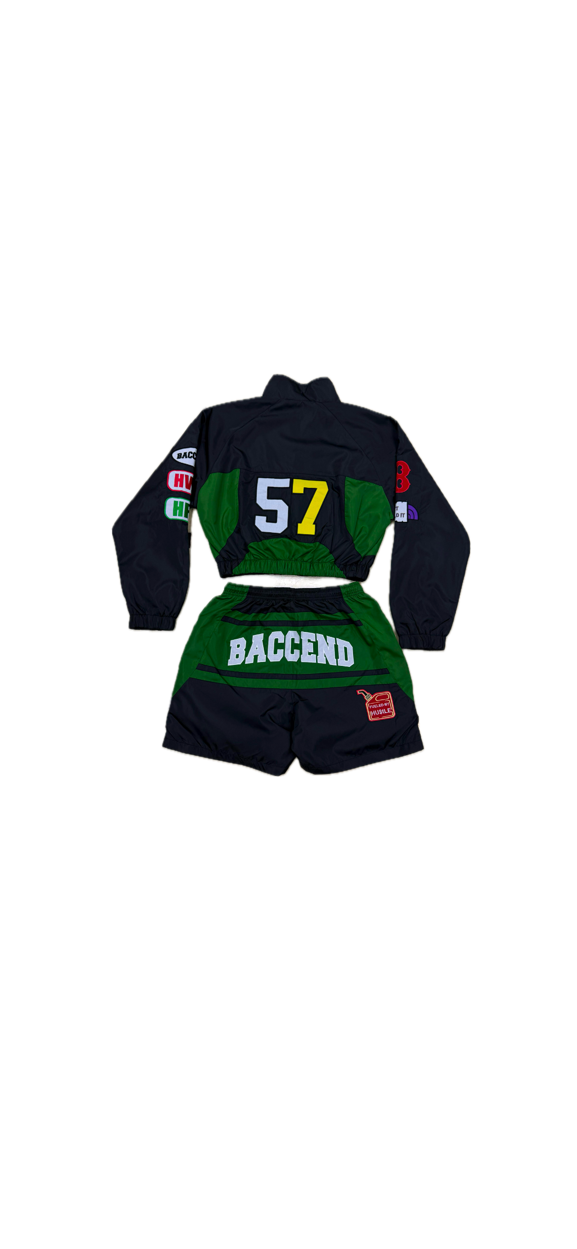 women's Texas tea windbreaker set