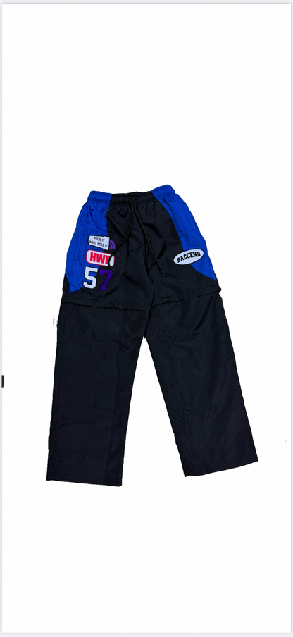 BLUE TEXAS TEA WINDBREAKER PANTS