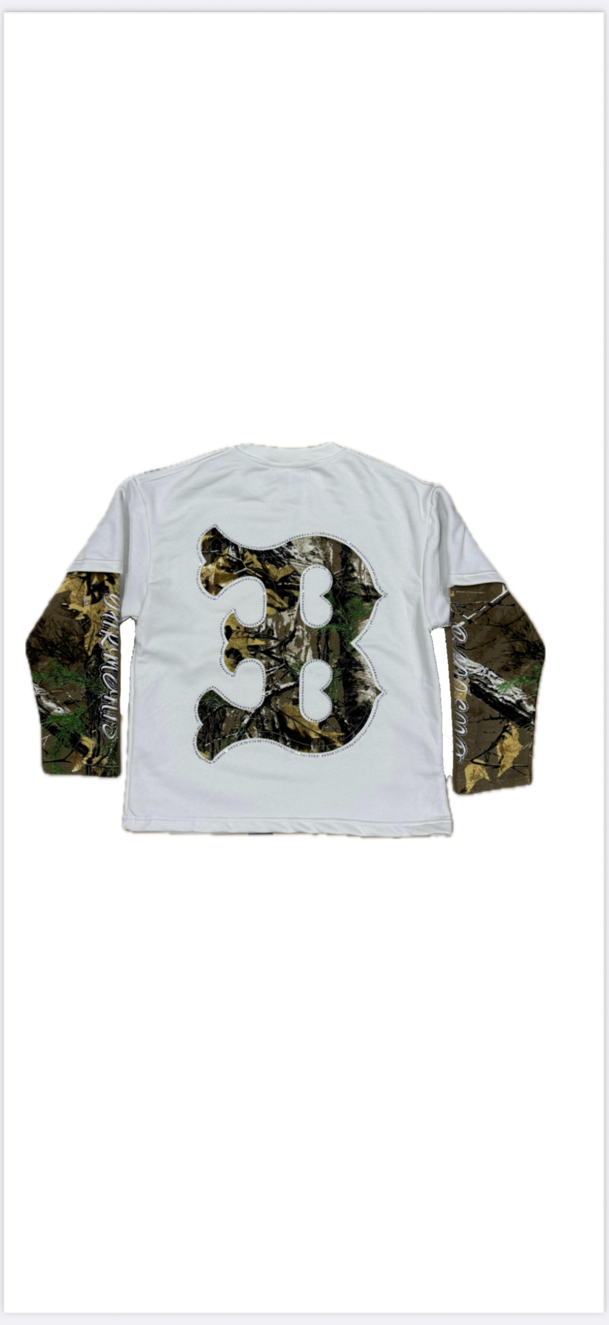 BACCEND BLACC CAMO DOUBLE SLEEVE