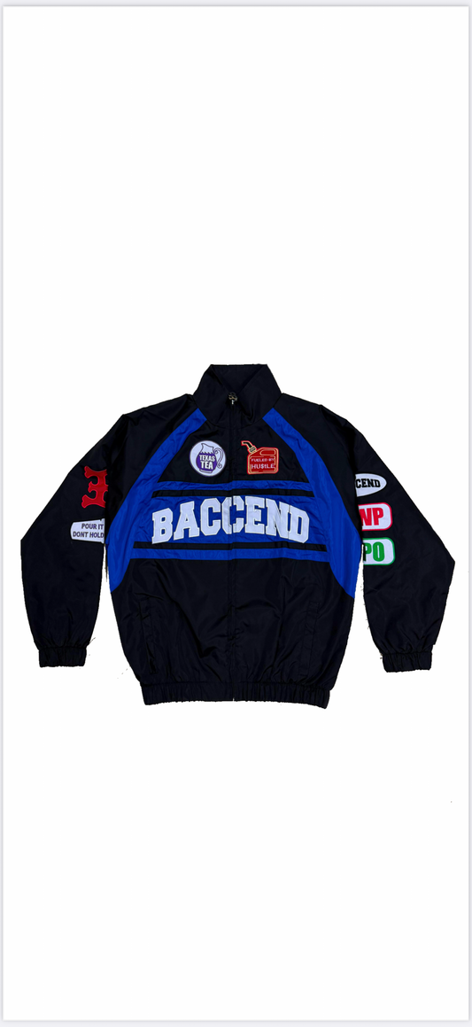 BLUE TEXAS TEA WINDBREAKER JACKET
