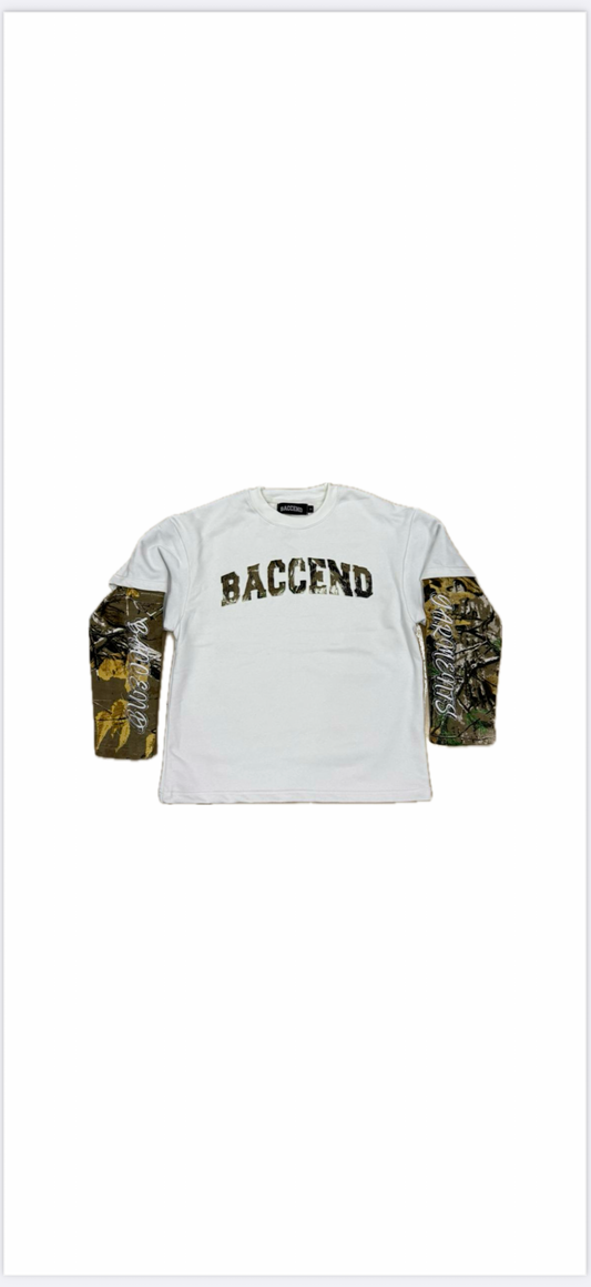 BACCEND BLACC CAMO DOUBLE SLEEVE
