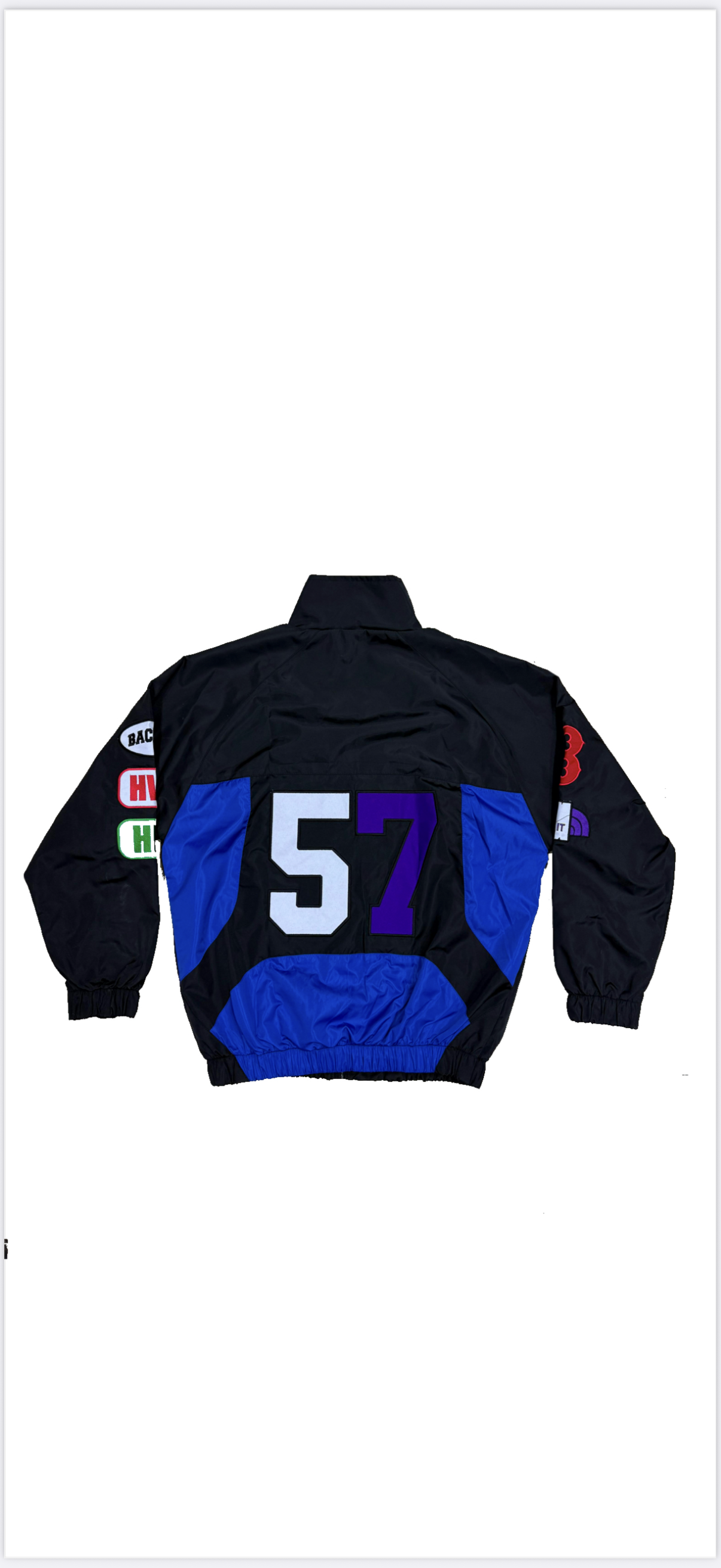 BLUE TEXAS TEA WINDBREAKER JACKET