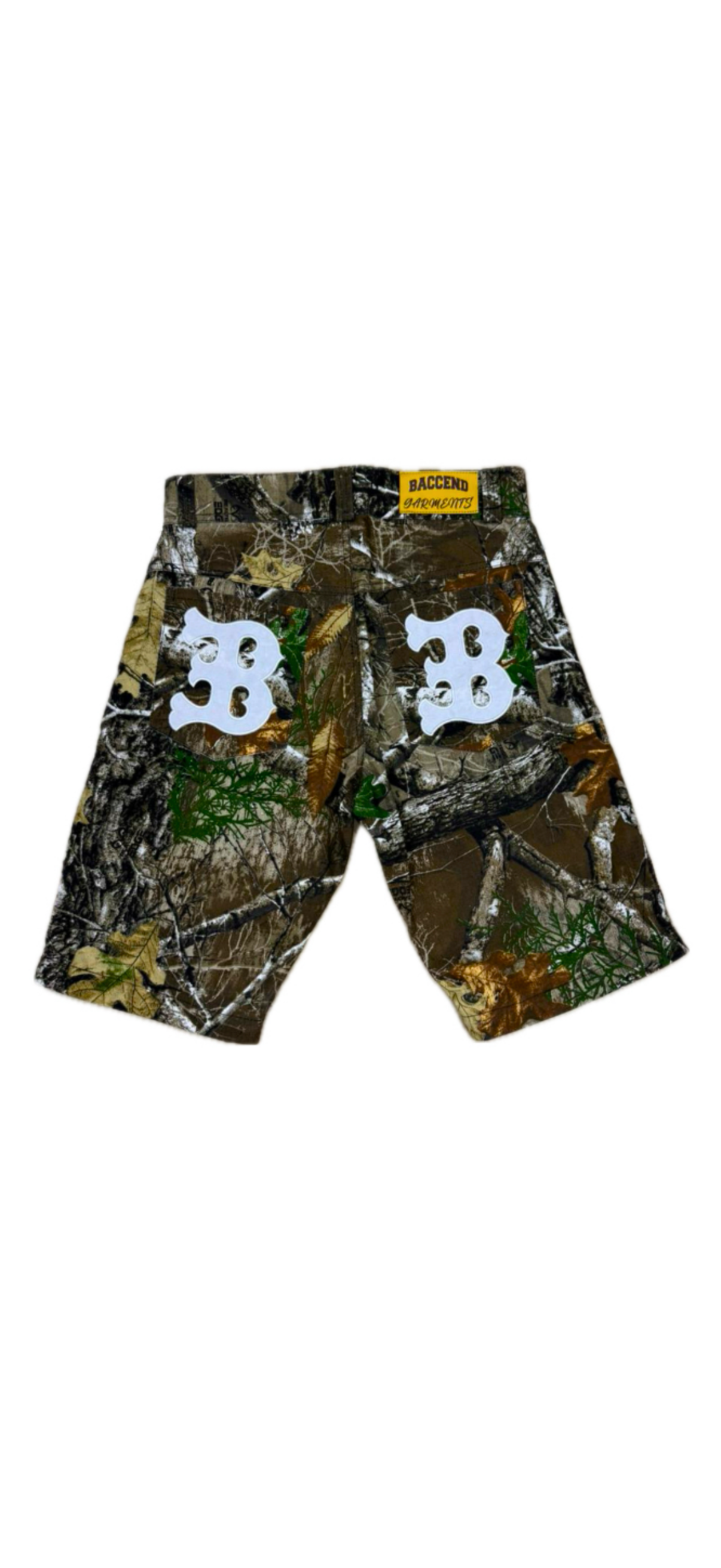 DENIM CAMO UNZIPPABLE JORTS