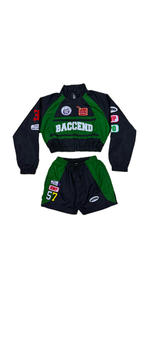 women's Texas tea windbreaker set