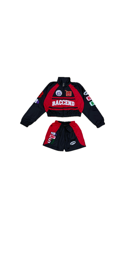women's Texas tea windbreaker set